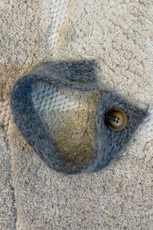 Big Softie Batwing Or Butterfly Knit Slate **